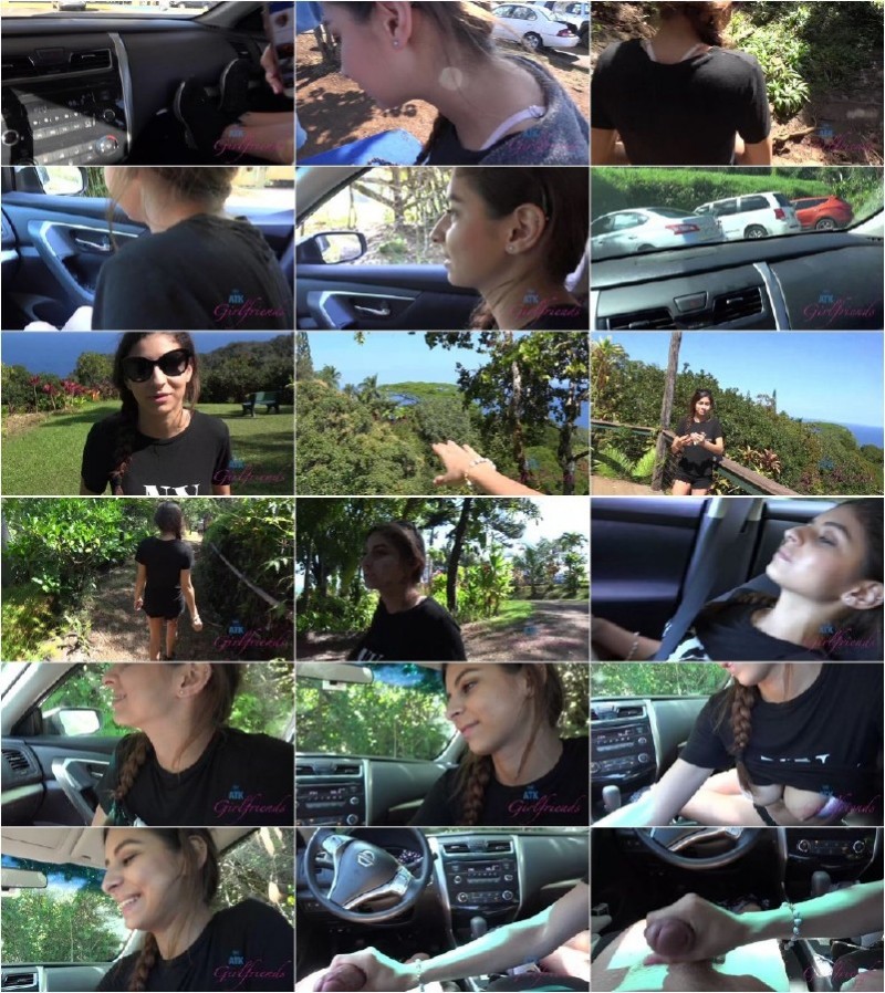 AtkGirlfriends.com - Nina North - The road trip was complete with the handjob in the parked car [4K]