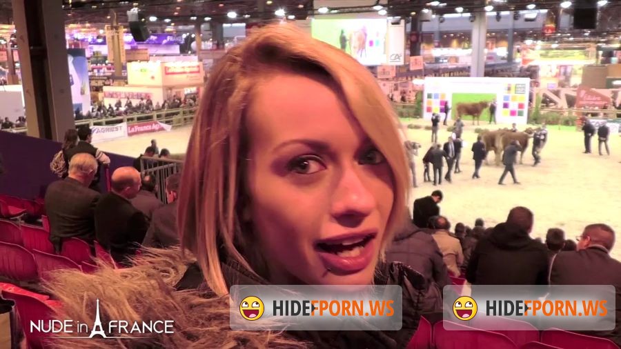NudeInFrance.com - Alexia Pretty - Young Skinny Blonde Slut Catched Up At Agricultural Show Gets Screwed And Jizzed [HD 720p]