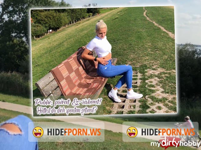 MyDirtyHobby.com - Schnuggie91 - Public, private and risky! Would you have dared spontaneously [FullHD 1080p]