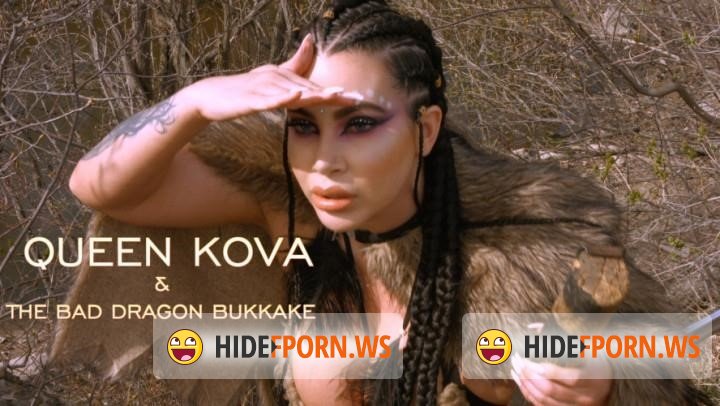 ManyVids -  Korina Kova  - Queen Kova & the Bad Dragon Bukkake [2018 FullHD]