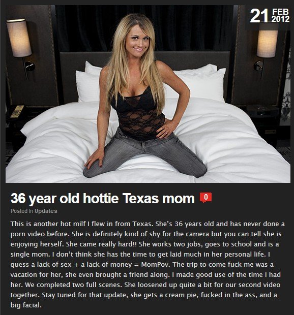 MomPov.com - Jill - 36 Year Old Hottie Texas Mom [HD 720p]