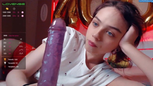 Russian brunette teen W0wgirls webcam show