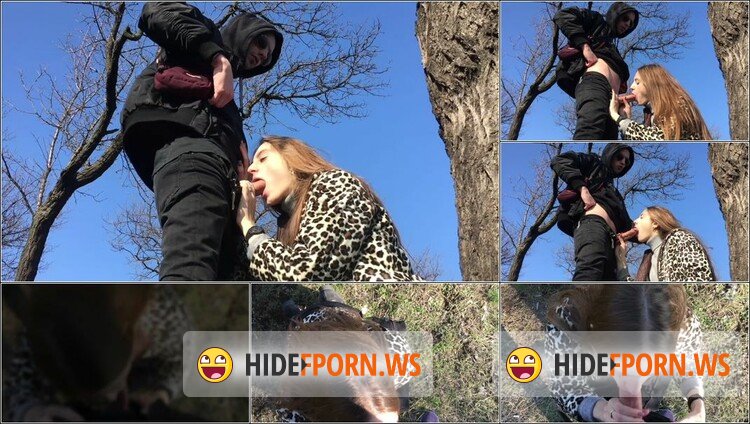 PornHub.com/PornHubPremium.com - Amateurs - REAL Amateur Outdoor Bowjob with HUGE Cumshot [FullHD 1080p]
