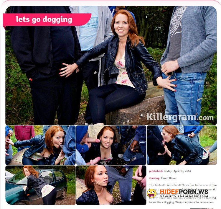 OnADoggingMission.com/Killergram.com - Candi Blows - Lets Go Dogging [HD 720p]