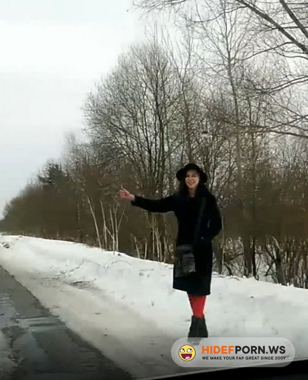 LarunaMave.com - Laruna Mave - Public Blowjob while Driving ¦ Random Hot Girl on the Road Roleplay [FullHD 1080p]