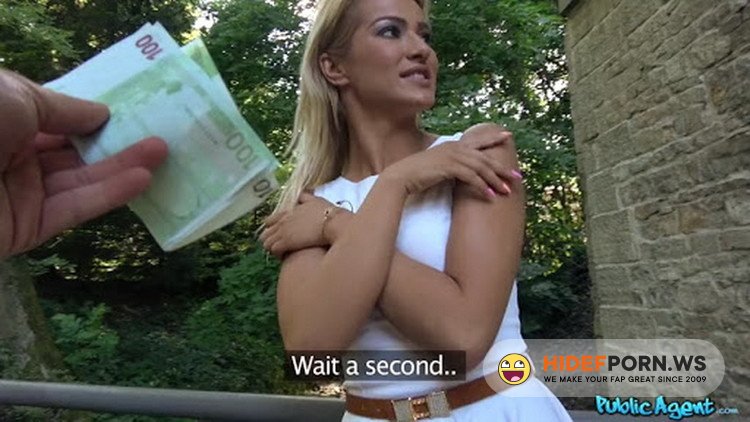 PublicAgent.com/FakeHub.com - Rebecca Volpetti - Outdoor POV anal creampie [FullHD 1080p]