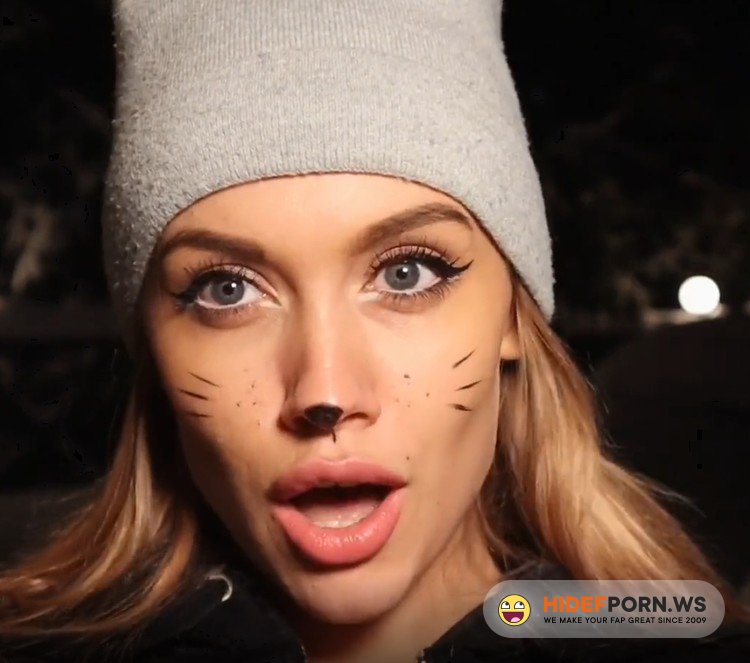 PornHub.com/PornHubPremium.com - LuxuryGirl - Blowjob Outdoors In Winter. I Warm His Cock With My Mouth And Swallow Cum [FullHD 1080p]