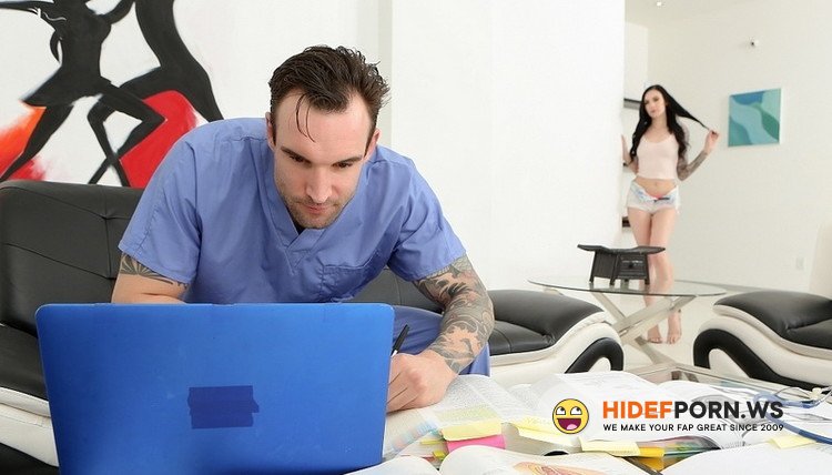 Family.xxx - Marley Brinx - Stepbrother Needs To Study My Pussy [FullHD 1080p]