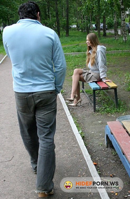 PickupGirls.com - Amateur - Pickup And Fuck In The Park Russian Teen [SD 576p]