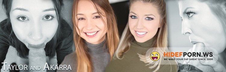 AmateurAllure.com - Taylor Sands, Akarra Summers - Taylor Sands and Akarra Summers Enjoy Giving Head and Swallowing Cum [FullHD 1080p]