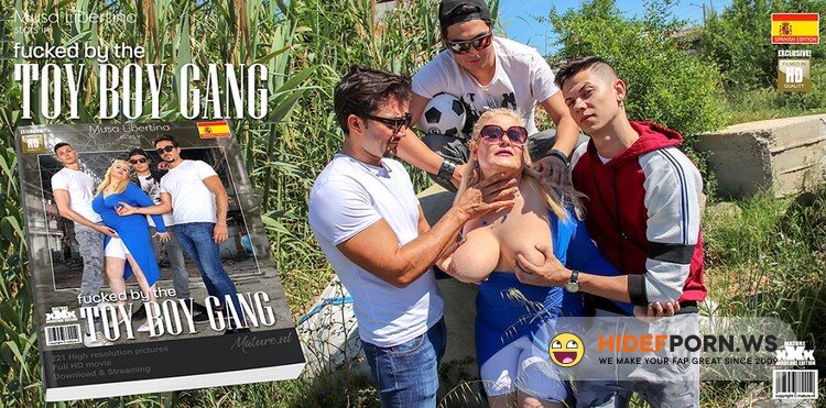 Mature.nl - Musa Libertina (EU) (54) - Mature Musa Libertina gets fucked by four toy boys at once [UltraHD 4K 2160p]