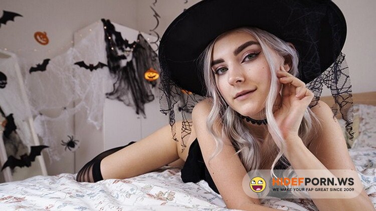 Cam4.com - Eva Elfie - Cute Horny Witch Gets Facial and Swallows Cum - Eva Elfie [FullHD 1080p]