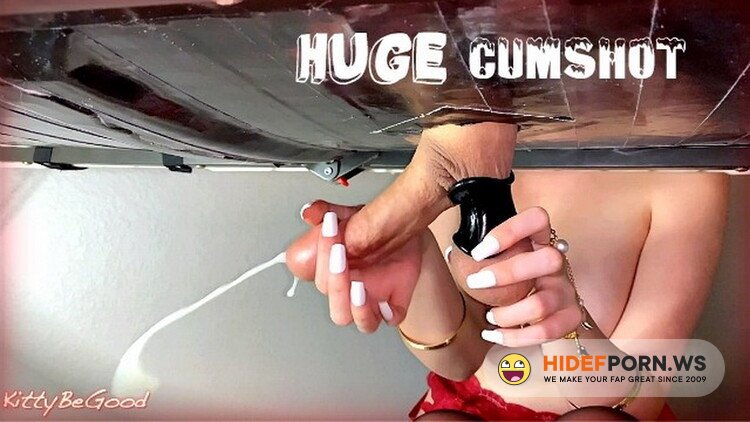 KittyBeGood - KittyBeGood - Amazing Cock Milking Massage with Massive Cumshot [FullHD 1080p]