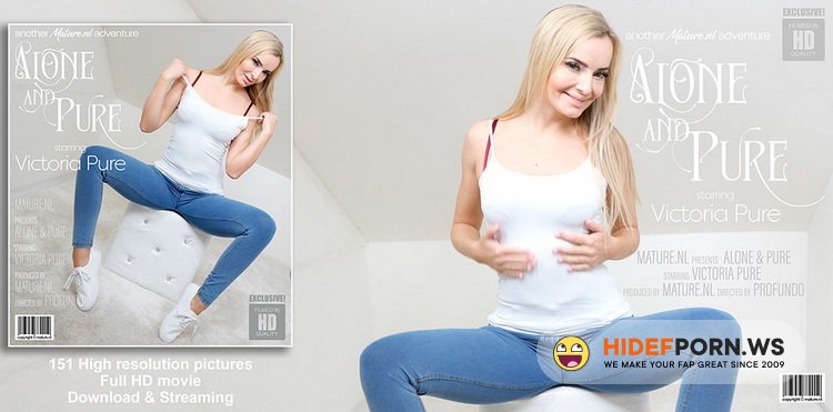 Mature.nl - Victoria Pure (31) - Victoria Pure is a home alone mom with time to spare [FullHD 1080p]