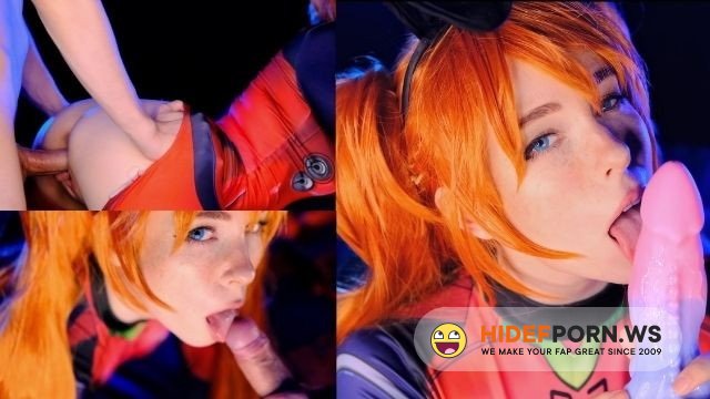 MollyRedWolf - Molly RedWolf - Hot slut Asuka Langley. Sloppy Blowjob and Pussy Creampie [FullHD 1080p]
