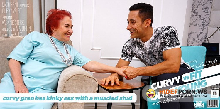 Mature.nl - Vabank Sterk (64) - Curvy granny having kinky sex with a muscled stud [FullHD 1080p]