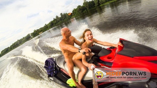 MiaBandini - Mia Bandini - Public anal ride on the jet ski in the city centre [FullHD 1080p]