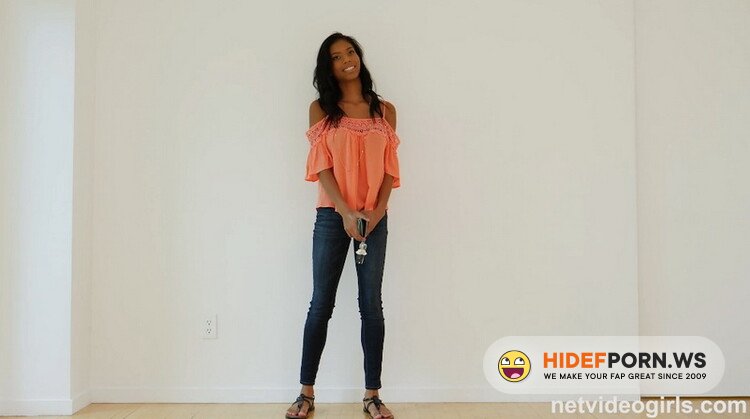 NetVideoGirls - Nia Nacci - Sex Deprived 18 Year old Black Girl Showed up at the right Audition [FullHD 1080p]