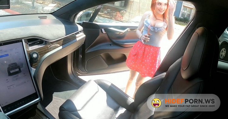 TeslaTaylor - Tesla Taylor - TINDER DATE CUMS IN ME IN a TESLA ON AUTOPILOT [FullHD 1080p]