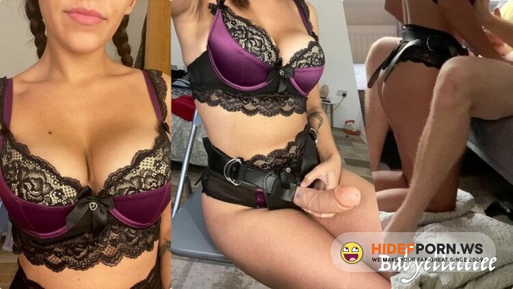 Babyelleeeeee - Babyelleeeeee - PAWG Mistress Pegging Her Sub [HD 720p]