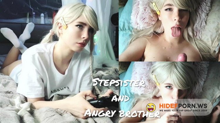 Pornh.com - Molly RedWolf - Stepsister Paid with Her Body for a Broken Gamepad cum face [HD 720p]