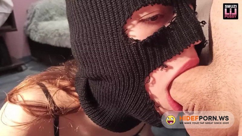 Porn.com - Smuzililpussy - Full version of cutie In Balaclava Got A Juicy Cock In Her Mouth [HD 720p]