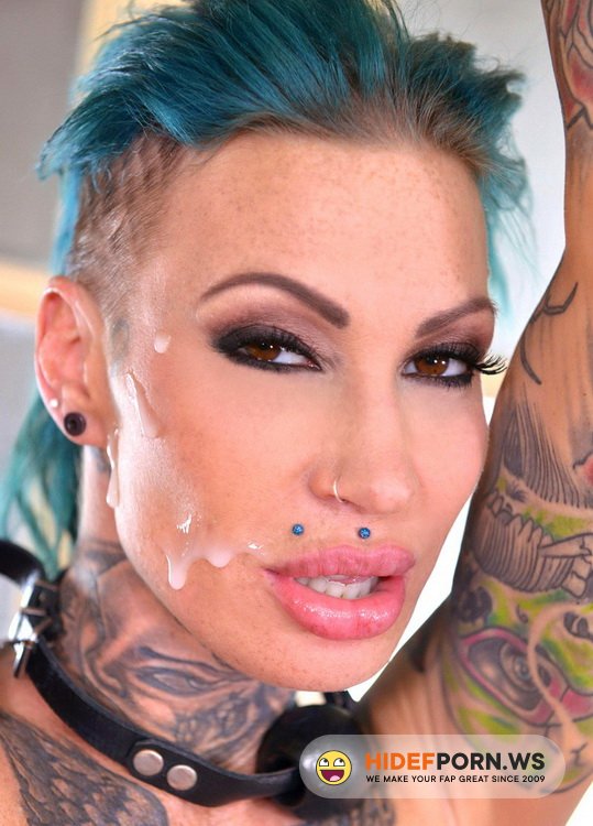 HouseOfTaboo.com/DDFNetwork.com - Calisi Ink - Pierced Pussy Stuffing - Inked Submissive Double Penetrated [HD 720p]