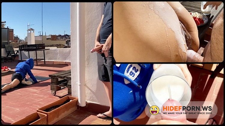 Porn.com - Par3jahorny - Pervert flashing naive fit nanny during her break she helps out with her perfect ass [FullHD 1080p]