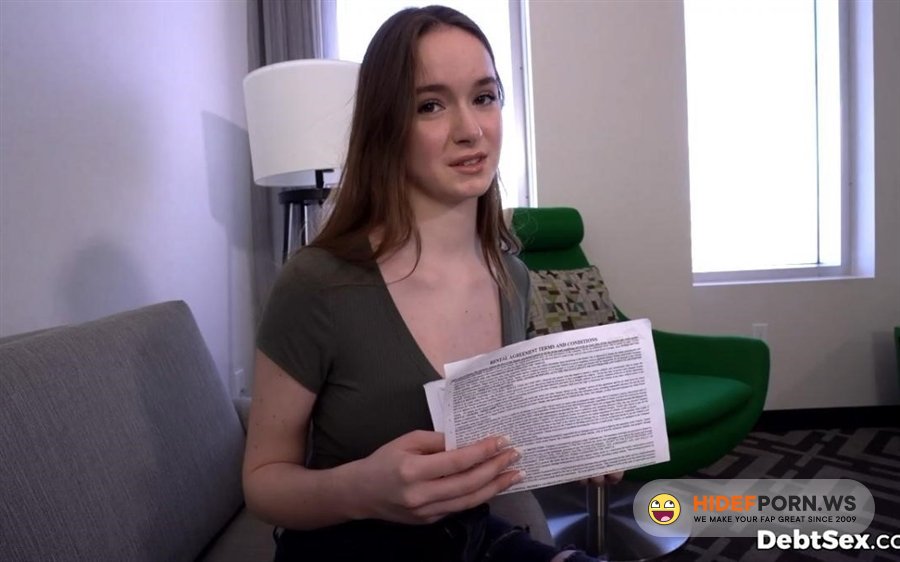 DebtSex - Hazel Moore - Debt Busty Coed Debt Rent Fuckaway [2020/HD]