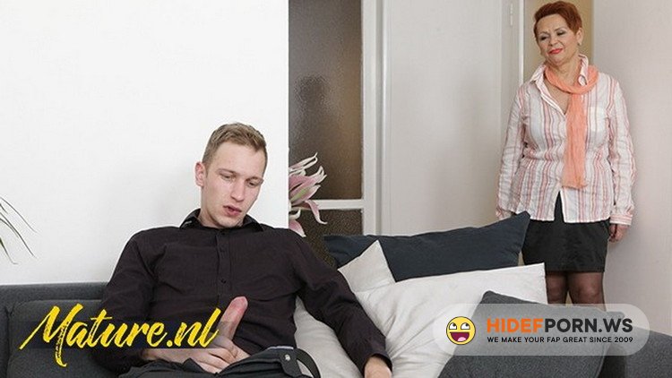 CreampieMyStepmom.com - Unknown - Granny Caught Her Stepson Jerking Off So She Teaches Him a lesson [UltraHD 4K 2160p]