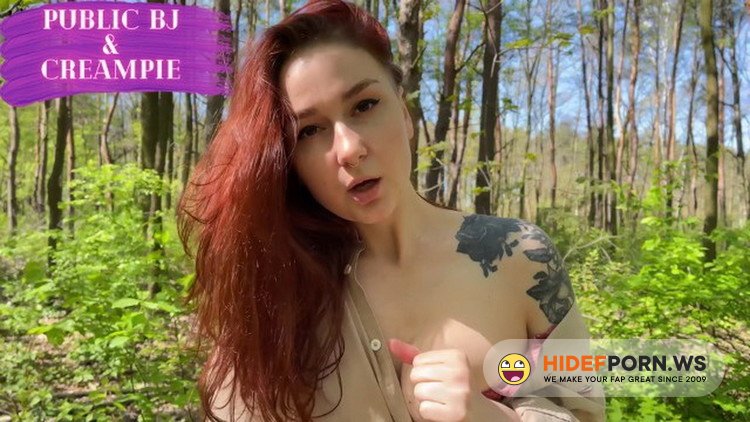 Porn.com - Leo Kleo - Amateur public sex in the forest with a beautiful girl LeoKleo [FullHD 1080p]