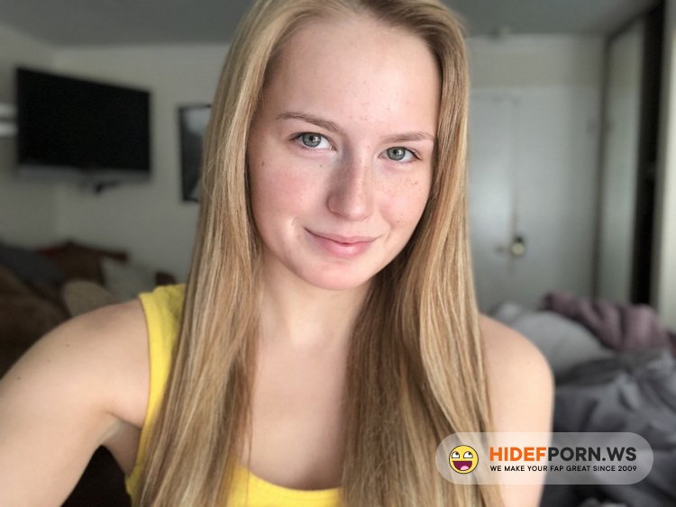 Exploited18.com - Scarlett Sage - Cute Teen Scarlett Sage is a Porn Virgin No More! [FullHD 1080p]