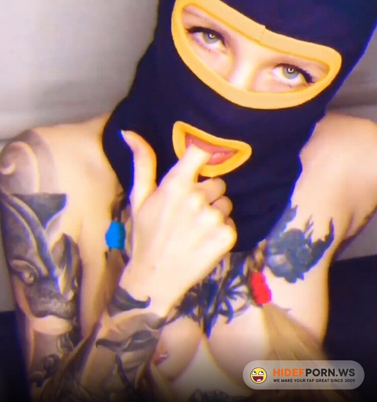Porn.com - Red Fox - Sexy Masked Girl Suck Guy S Cock And Jerk Off After Robber Game [UltraHD 4K 2160p]