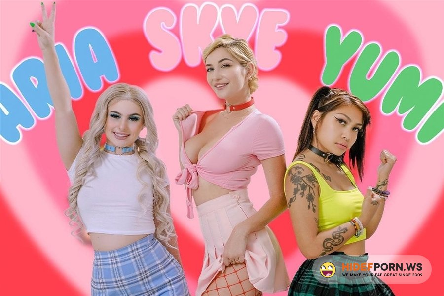 BFFS - Yumi Sin, Aria Banks, Skye Blue - The Powermuff Girls [2021/HD]