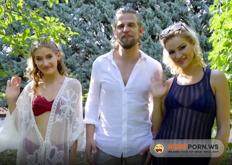JacquieEtMichelTV.net/Indecentes-Voisines.com - Cherry Kiss, Tiffany Tatum - Wanted To Bite The Captain At Lake Balaton ... [FullHD 1080p]