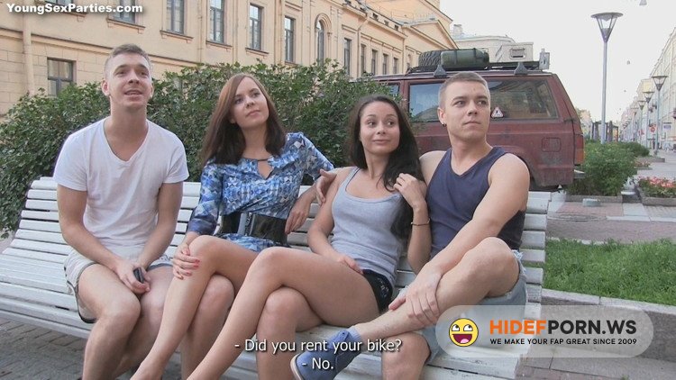 YoungSexParties.com - Aria, Nicole - Making selfies and fucking [HD 720p]