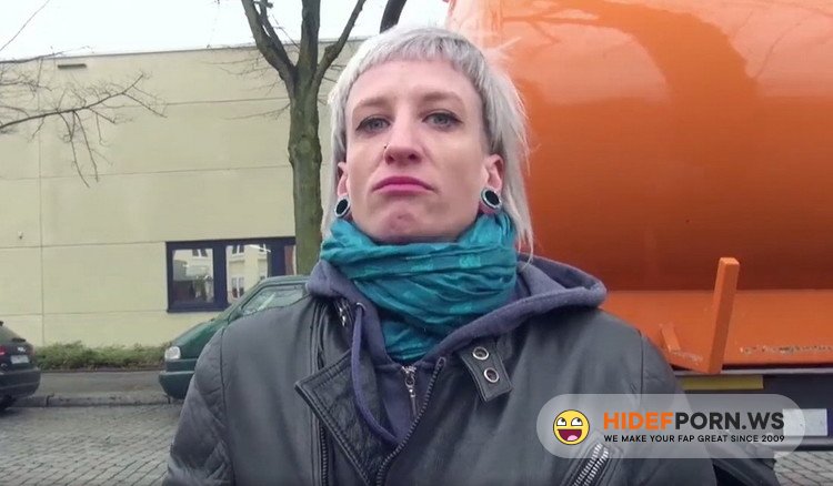 GermanScout.com/Scout69.com - Emo Luna - Skinny Emo Luna In Street Porn Casting [HD 720p]