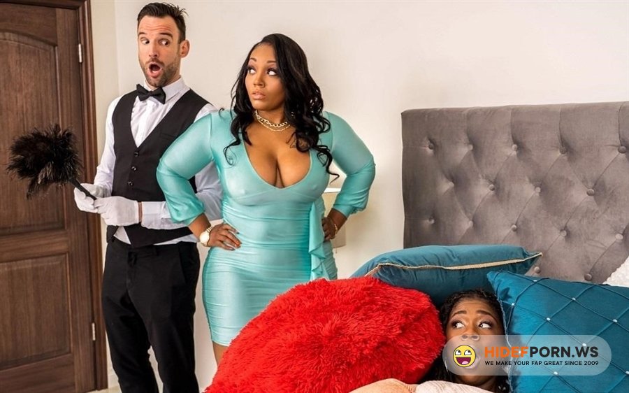 BrazzersExxtra - Mimi Curvaceous, Hazel Grace - Pillow-Humping Humpette Loves A Threesome [2021/SD]