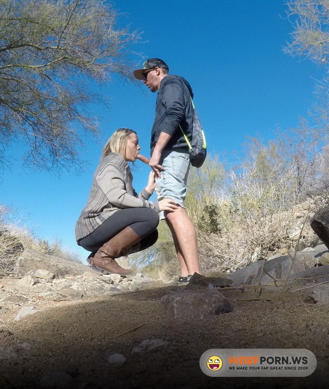 OnlyFans.com - Mya Lane - Slurping Cum From Hand on Hike [UltraHD 4K 2160p]