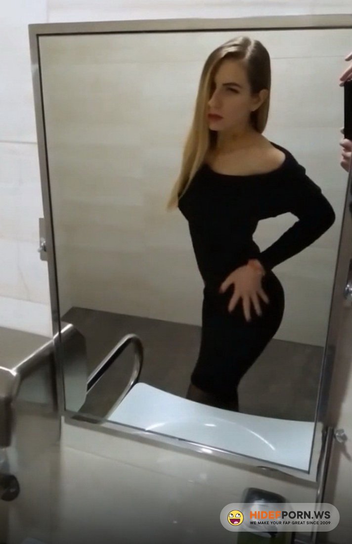 Eleo and Mish - Intermission in Theater - it s Time to Blowjob and Cum in Public Toilet [FullHD 1080p]
