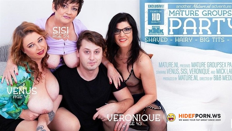 Mature - Mick Larsen - A Mature Groupsex Party With Big Breasted Venus, Hairy Sisi And Milf Veronique [2021/HD]