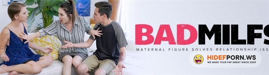 BadMilfs - Macy Meadows, Rayveness - Step-Sibling Rivalry [2021/FullHD]
