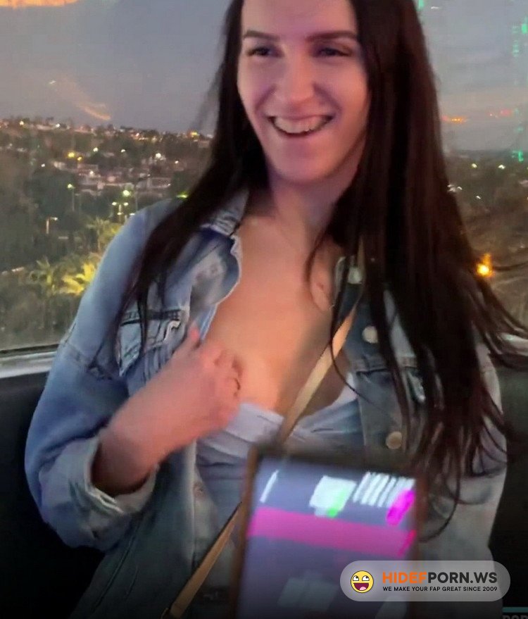 horny69rabbits - Ublic Masturbation with Lovense LUSH PART 4 on the Ferris Wheel [UltraHD 4K 2160p]