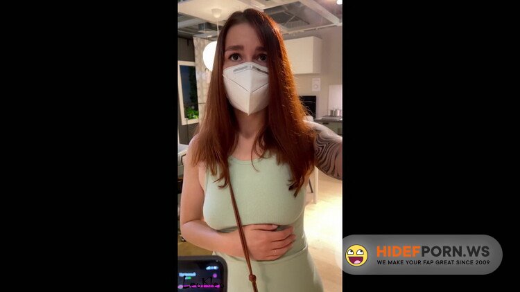 LeoKleo - Public Flashing And Orgasm In The Shop Vibrator Control [UltraHD 4K 2160p]