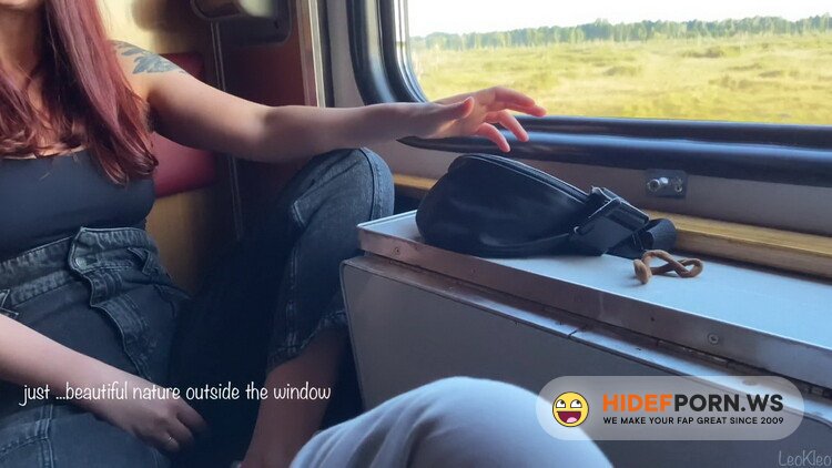 LeoKleo - Blowjob And Sex On The Train From A Girl In The Carriage With Conversations [UltraHD 4K 2160p]