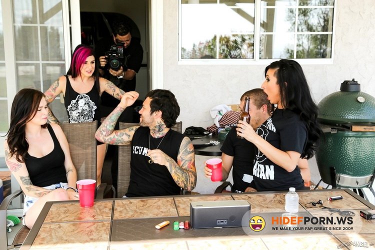 BurningAngel.com - Joanna Angel, Lily Lane, Vera Drake - Between Scenes Hang Out Sex 2, Scene #01 [FullHD 1080p]