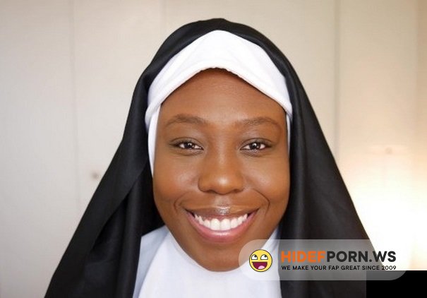 Amateurporn.cc - DarkWetDreemz - Ebony Nun Suck Cock [FullHD 1080p]