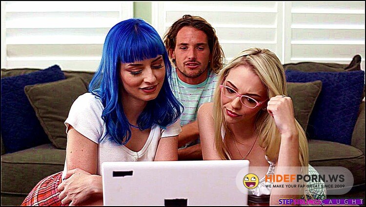 StepSiblingsCaught.com/Nubiles-Porn.com - Jewelz Blu, Lily Larimar - Doing More Than Home Work [FullHD 1080p]