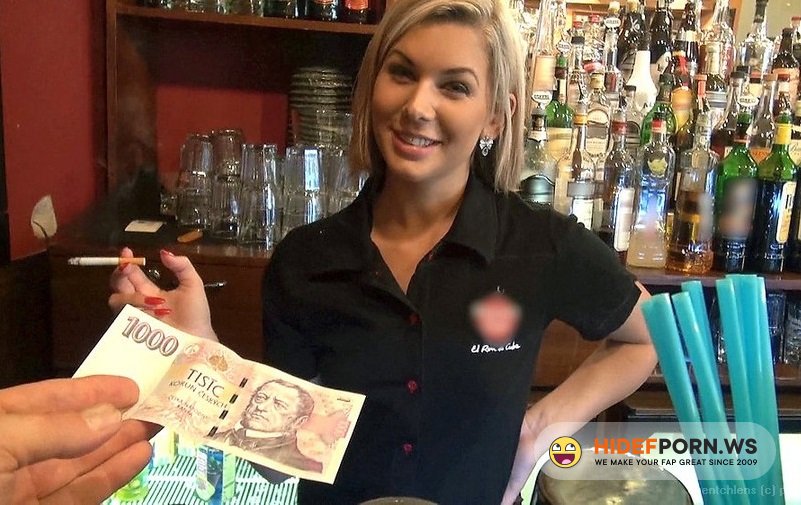 PickupGirls.com - Rihanna Samuel - Fuck Hot Barmaid For Money [SD 368p]