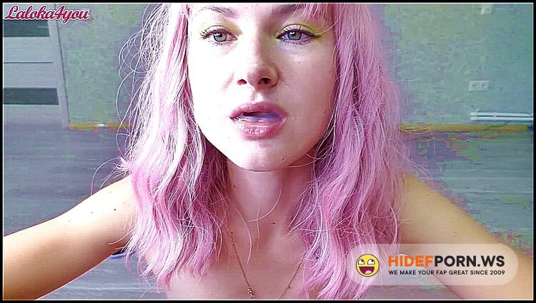 Laloka4you - Girl Sucks Dick On Her Knees And Swallows All The Cum [FullHD 1080p]